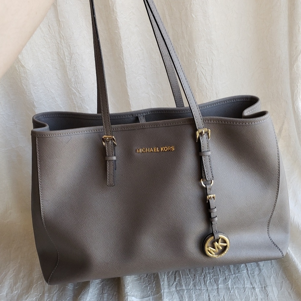 Michael Kors Jet Set Travel East West Tote Khaki